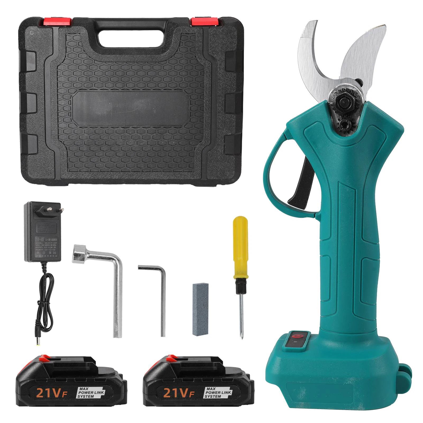 25MM 500W Brushless Electric Pruner Shear Fruit Tree Bonsai Pruning Scissors Garden Tool For Makita 21V Battery