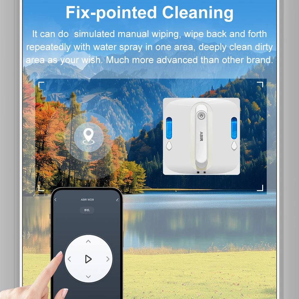 ABIR Fensterreinigungsroboter WD9 – 9000 Pa, Fensterreinigung