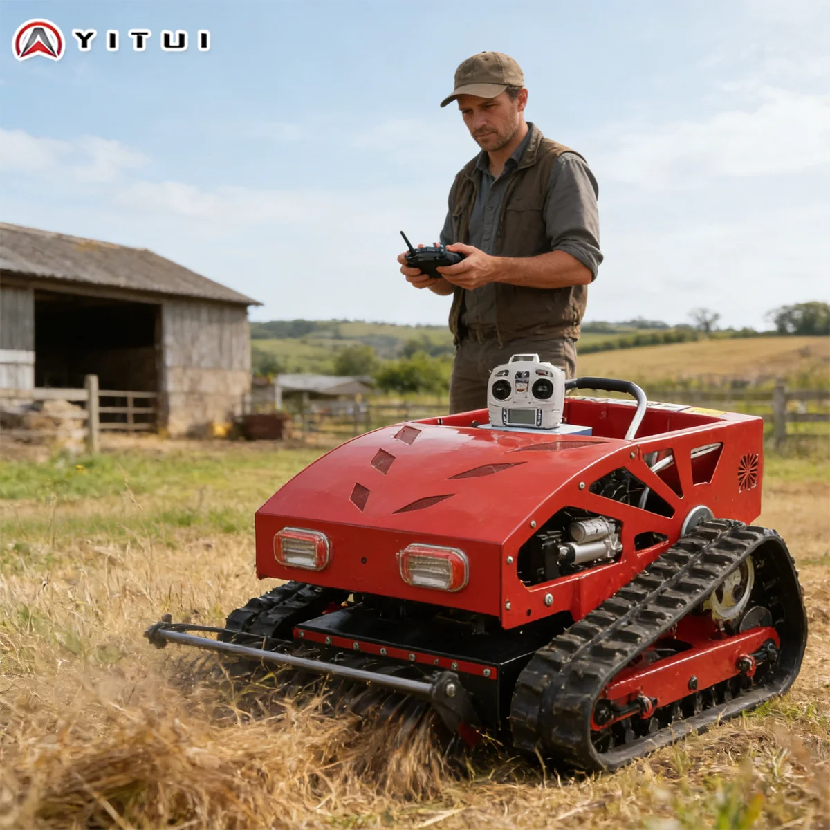 Rasenmäher Roboter – 1500 m² Garten • App-Steuerung & Sicherheits-Sensoren