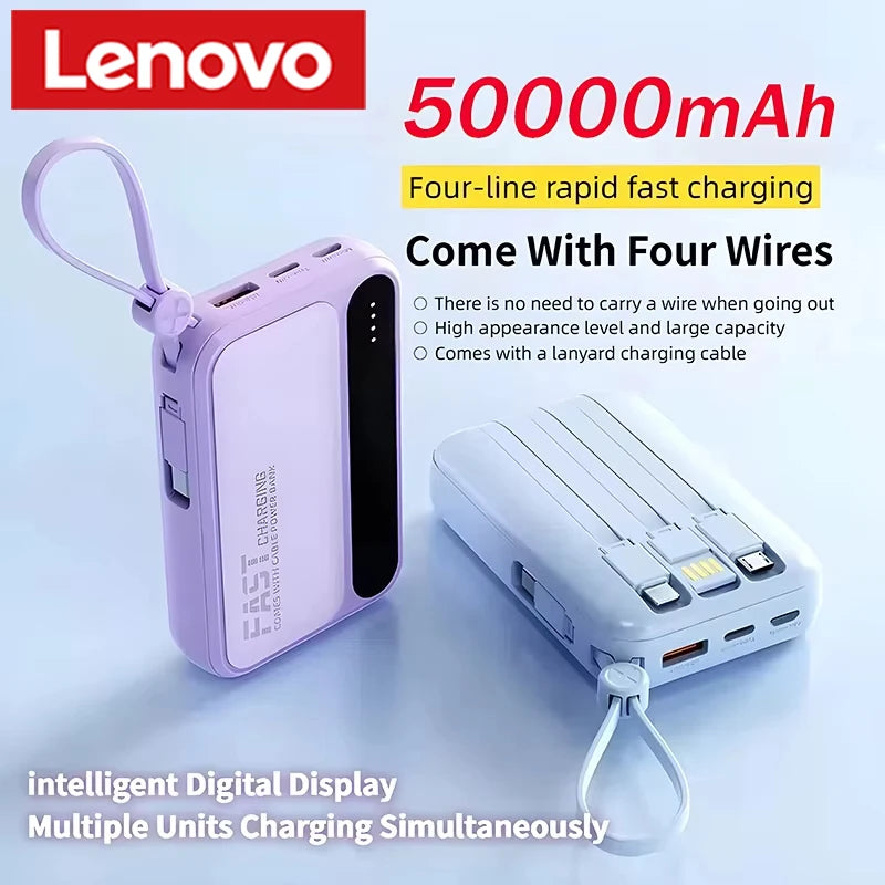 Powerbank – 50000 mAh, 120W, PD (für Alltag)