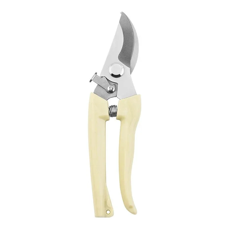 1PC Stainless Steel Pruning Scissors Cutting Multifunctional Flower Tree Branch Bypass Garden Pruner Hand Shear Clipper Tool