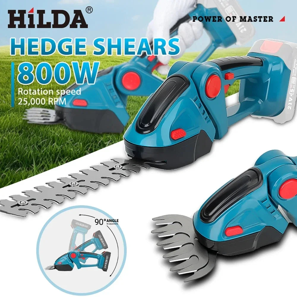 Heckenschere – Akku-betrieben 120 mm für Hecken & Sträucher